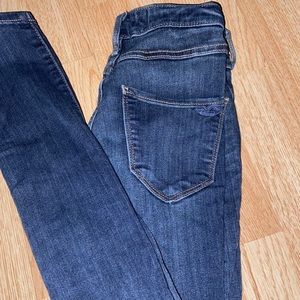 high rise jeans